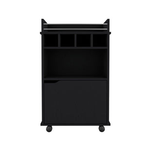 Bar Cart Kinsley, Living Room, Black