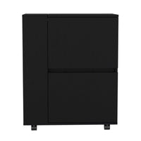 Bar Cart Belleville, Living Room, Black