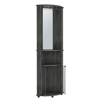 Corner Bar Cabinet Rialto, Living Room, Smokey Oak