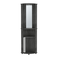 Corner Bar Cabinet Rialto, Living Room, Smokey Oak