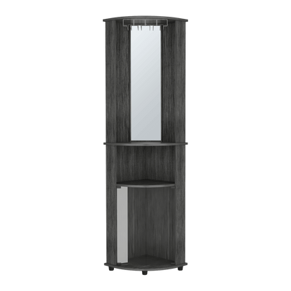 Corner Bar Cabinet Rialto, Living Room, Smokey Oak
