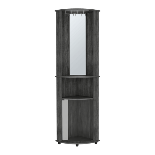 Corner Bar Cabinet Rialto, Living Room, Smokey Oak