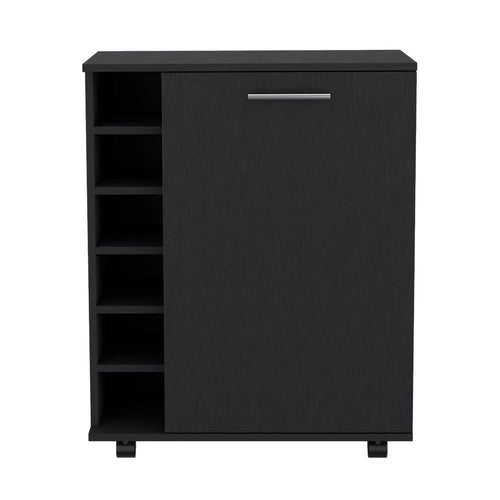 Bar Cart Cisco, Living Room, Black
