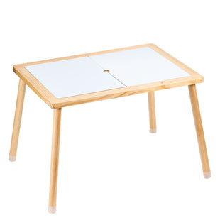 VEVOR Sensory Table for Toddlers, Kids Activity Table with Double-Sided Tabletop & Non-Slip Feet, Indoor/Outdoor Play Activity Table, Wooden Sensory Table for Drawing Studying, Ideal Gift for Boy Girl