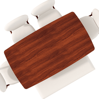 Rubberwood Dining Table Set, 1 Rectangular Table + 4 Upholstered Chairs + 1 Bench, Dark Walnut Finish with Beige Cushions, Detachable & Easy Assemble, for Kitchen Dining Room Apartment