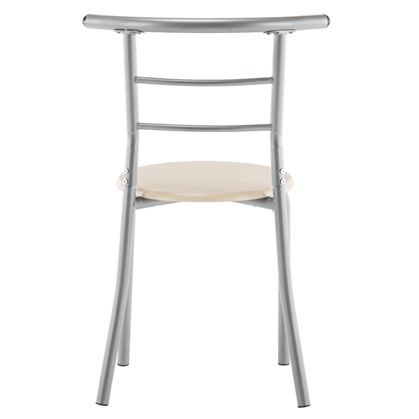 PVC Breakfast Table (One Table and Two Chairs) Natural