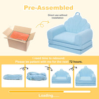 Shell-Shaped Convertible Dog Bed Sofa (22.8"x18.8"x15.7"): 2-in-1 Pet Bed & Couch With Machine-Washable Cover, Stylish Colors For Small/Medium/Large Dogs & Cats