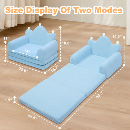 Tiara-Shaped Convertible Dog Bed And Sofa - 22.8"×18.8"×15.7" - 2-in-1 Luxurious Pet Bed With Plush Cushion And Machine-Washable Cover, Stylish Colors For Small/Medium/Large Dogs Or Cat