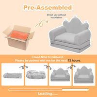 Tiara-Shaped Convertible Dog Bed And Sofa - 22.8"×18.8"×15.7" - 2-in-1 Luxurious Pet Bed With Plush Cushion And Machine-Washable Cover, Stylish Colors For Small/Medium/Large Dogs Or Cat