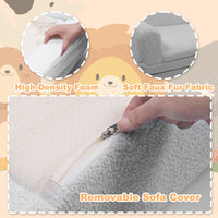 Tiara-Shaped Convertible Dog Bed And Sofa - 22.8"×18.8"×15.7" - 2-in-1 Luxurious Pet Bed With Plush Cushion And Machine-Washable Cover, Stylish Colors For Small/Medium/Large Dogs Or Cat