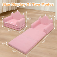 Tiara-Shaped Convertible Dog Bed And Sofa - 22.8"×18.8"×15.7" - 2-in-1 Luxurious Pet Bed With Plush Cushion And Machine-Washable Cover, Stylish Colors For Small/Medium/Large Dogs Or Cat