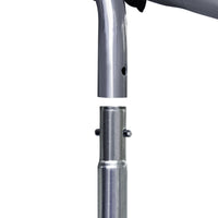 23' x 6.6' Large Chicken Coop with Weather-Resistant Cover for 12-14 Chickens, Silver