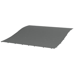 Pergola Canopy Replacement, Pergola Shade Cover for 10' x 10' Pergola (84C-038 Series), Dark Grey