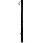 5.3 Gallons Solar Shower with Rotating Rainfall, Temperature Adjustment, 2 Section Outdoor Shower for Backyard, Black