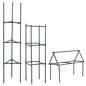 3 Pack Tomato Cage Set, 72 Inch DIY Tomato Plant Support Trellis, Tomato Trellis for Climbing Vegetables, Flowers and Fruits, Dark Green