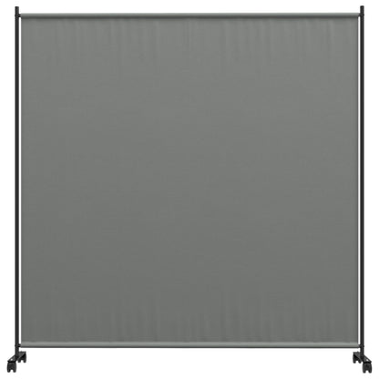 Outdoor Room Divider with Castor Wheels, Rolling Privacy Screen for Patio Backyard Pool Hot Tub, 6ft Tall