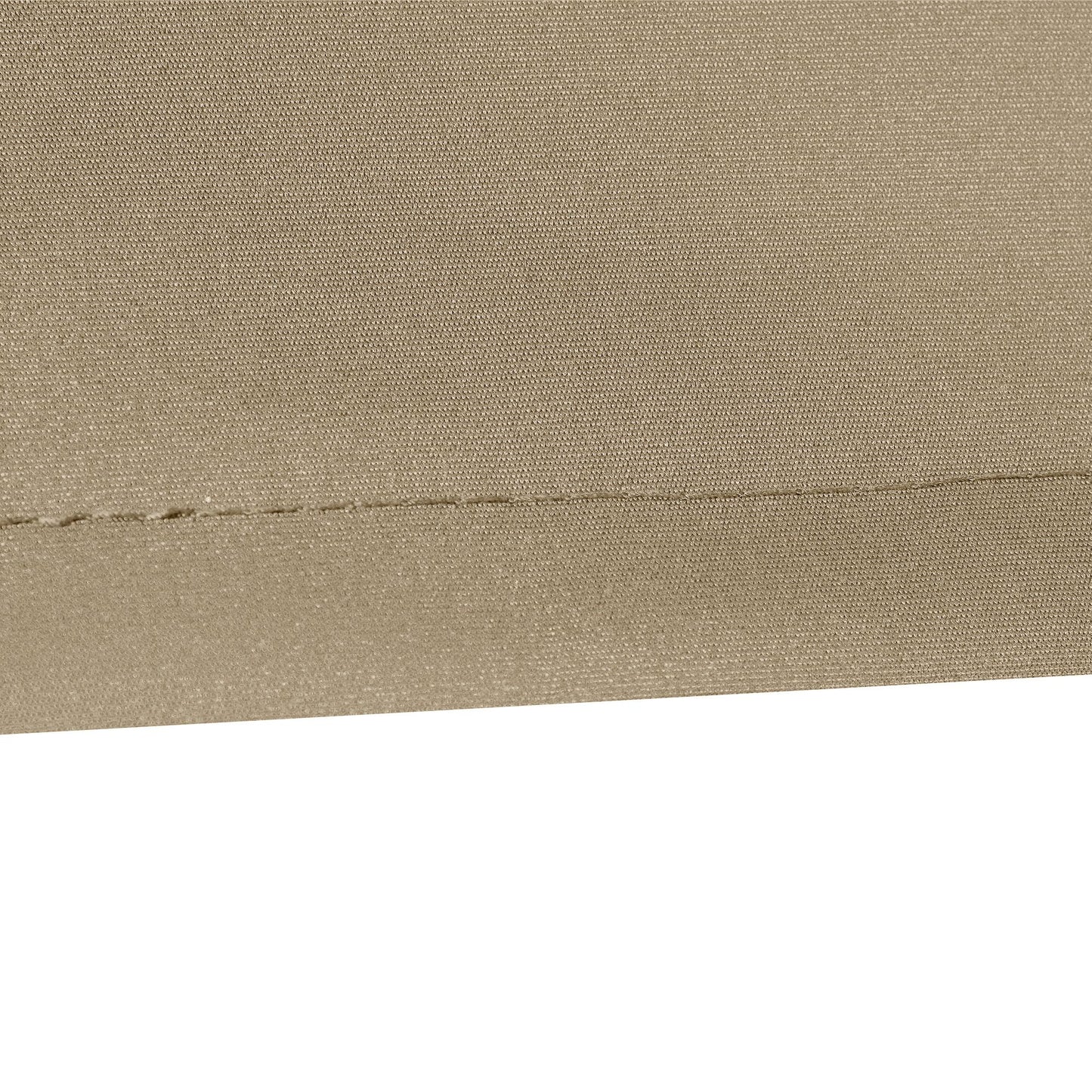 13' x 8' Retractable Awning Fabric Replacement Outdoor Sunshade Canopy Awning Cover, UV Protection, Beige