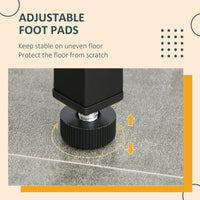 Industrial Dining Table Set for 2, Bar Table and Stools Set, Counter Height Kitchen Table with Chairs with Storage Shelf, Rustic Brown