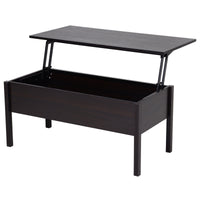 39" Modern Lift Top Coffee Table with Hidden Storage Compartment, Center Table for Living Room, Coffee