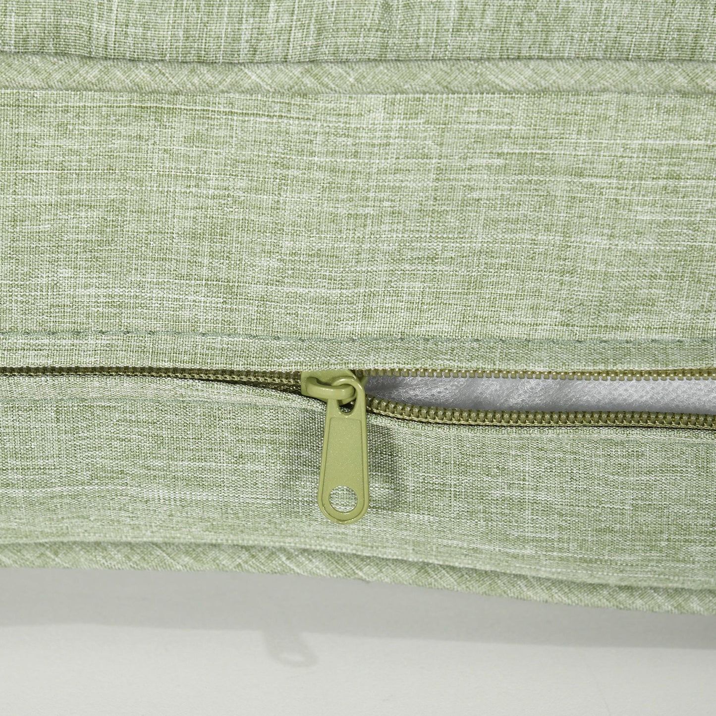 Patio Chair Cushions, Thick Deep Seat Outdoor Seat Cushion with Back Cushion, Light Green