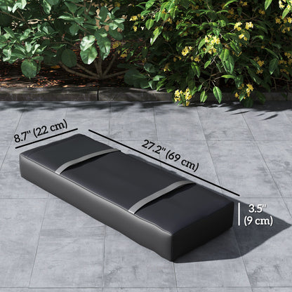 4PCS Patio Umbrella Base Weight Bag, Umbrella Stand Weights with Handles, 33 lbs with Sand Filling, Patio Umbrella Weights for Offset/Cantilever Umbrella Stand Base, Black