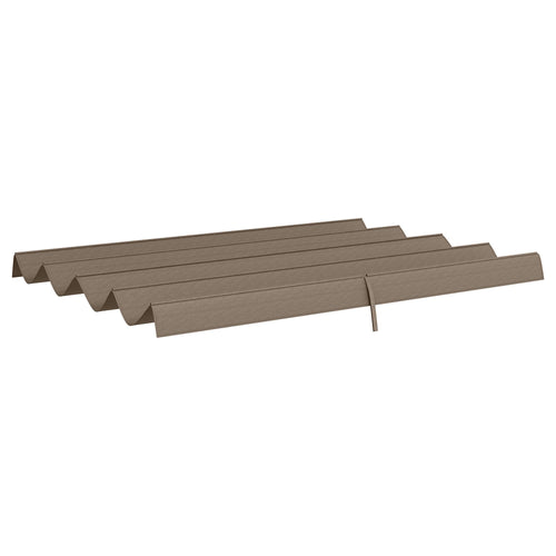 Pergola Canopy, Retractable Sun Shade Cover for 10' x 7' Pergola, UV30+ Protected, Coffee