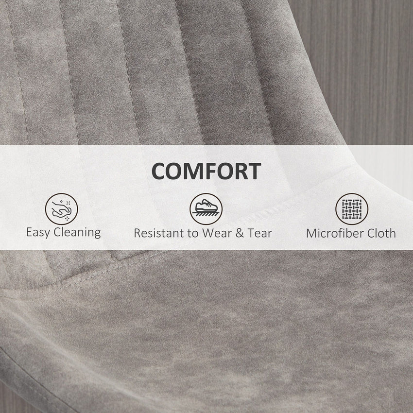 Adjustable Bar Stools Set of 2, Leathaire Swivel Barstools with Back and Footrest, Upholstered Bar Chairs for Kitchen, Dining Room, Home Pub, Grey