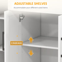 Modern Rolling Kitchen Island Cart with Drawers, Natural Wood Top, Towel Rack, Door Storage Cabinet, White