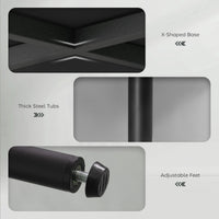 Set of 2 Barstools, Upholstered Corduroy Bar Stools with Backrest, Footrest for Kitchen Island, Dining Room, Black