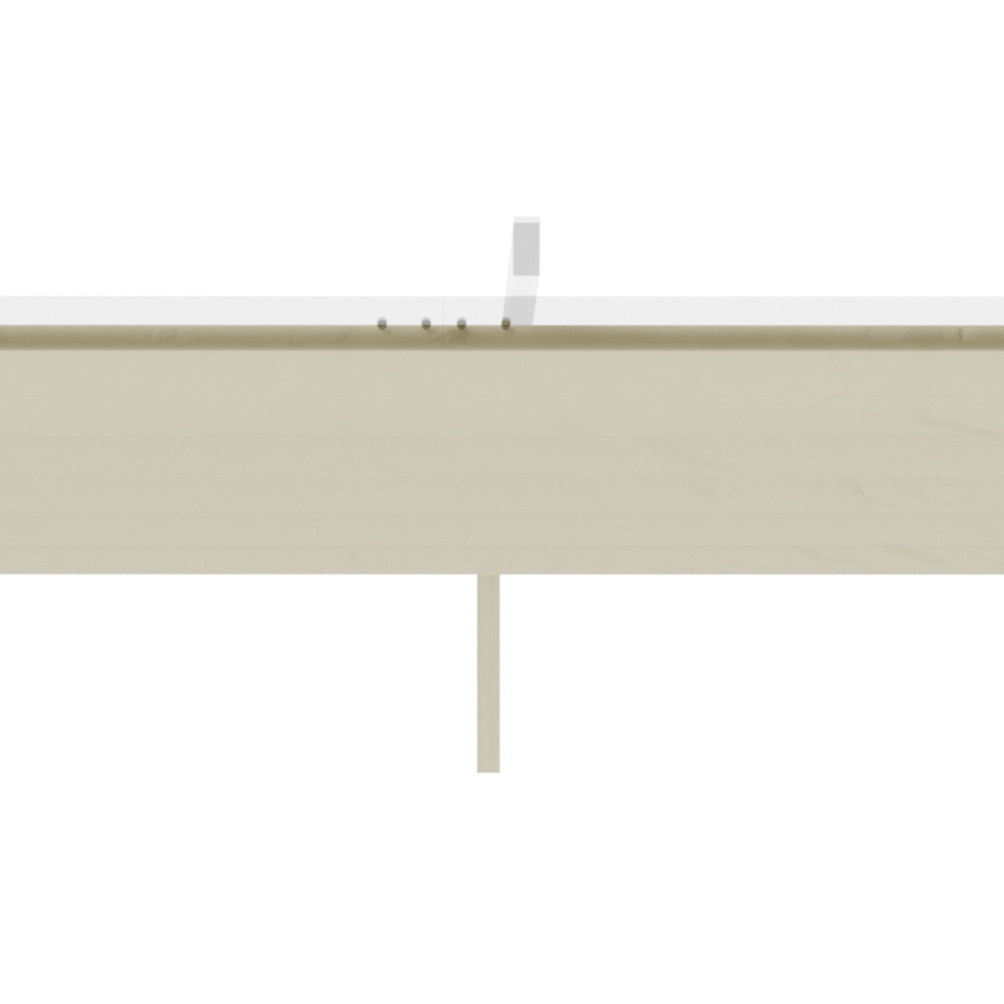Retractable Replacement Pergola Canopy for 10' x 10' Pergola, Pergola Cover Replacement, Cream White