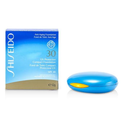 SHISEIDO - UV Protective Compact Foundation SPF 30 (Case+Refill) - # SP40 Medium Ochre 111950 12g/0.42oz
