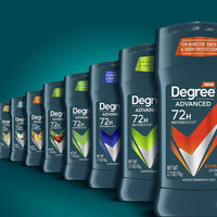 Degree Men Antiperspirant Deodorant Adventure Freshness and Odor Protection Deodorant for Men 2.7 Oz, (Pack of 4) Woodsy, Stick - 7DAY'S