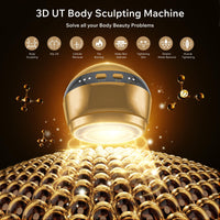 Depsoul Body Massager, 2 in 1 Professional Wireless Electric Massager, with 3 Gears for Belly, Waist, Leg, Butt, Arm - 7DAY'S