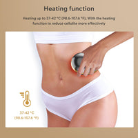 Depsoul Body Massager, 2 in 1 Professional Wireless Electric Massager, with 3 Gears for Belly, Waist, Leg, Butt, Arm - 7DAY'S
