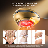 Depsoul Body Massager, 2 in 1 Professional Wireless Electric Massager, with 3 Gears for Belly, Waist, Leg, Butt, Arm - 7DAY'S