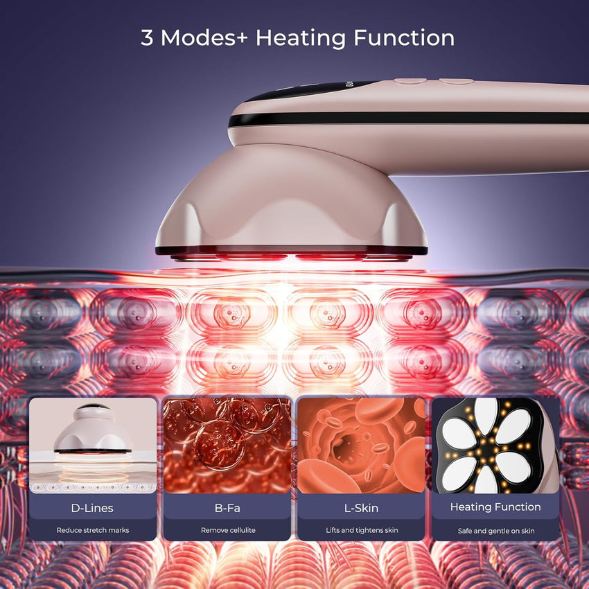 Depsoul Body Massager Professional Electric Leg Massager for Belly, Back, Waist, Arms, Buttocks - 7DAY'S