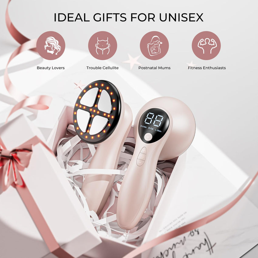 Depsoul Cellulite Massager for Women Handheld Body Massager - Cordless Massager for Belly, Arm, Waist, Leg, Butt, Back, White - 4g9722 - 7DAY'S