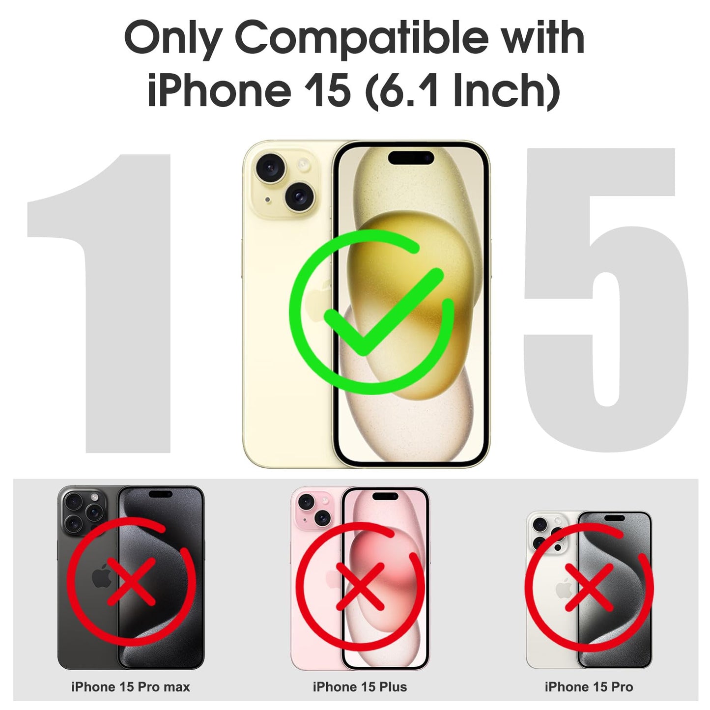 Designed for iPhone 15 Pro Max Metal Waterproof Case with Built - in Screen Protector, Metal Tough Cover Shockproof Dustproof Sturdy Durable Protective Case for iPhone 15 Pro Max - 7DAY'S