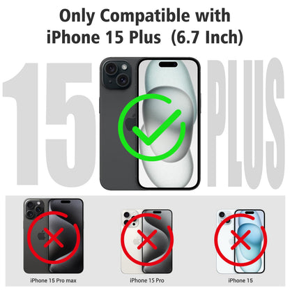 Designed for iPhone 15 Pro Max Metal Waterproof Case with Built - in Screen Protector, Metal Tough Cover Shockproof Dustproof Sturdy Durable Protective Case for iPhone 15 Pro Max - 7DAY'S
