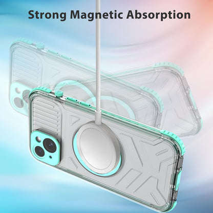 Designed for iPhone 15 Pro Max Metal Waterproof Case with Built - in Screen Protector, Metal Tough Cover Shockproof Dustproof Sturdy Durable Protective Case for iPhone 15 Pro Max - 7DAY'S