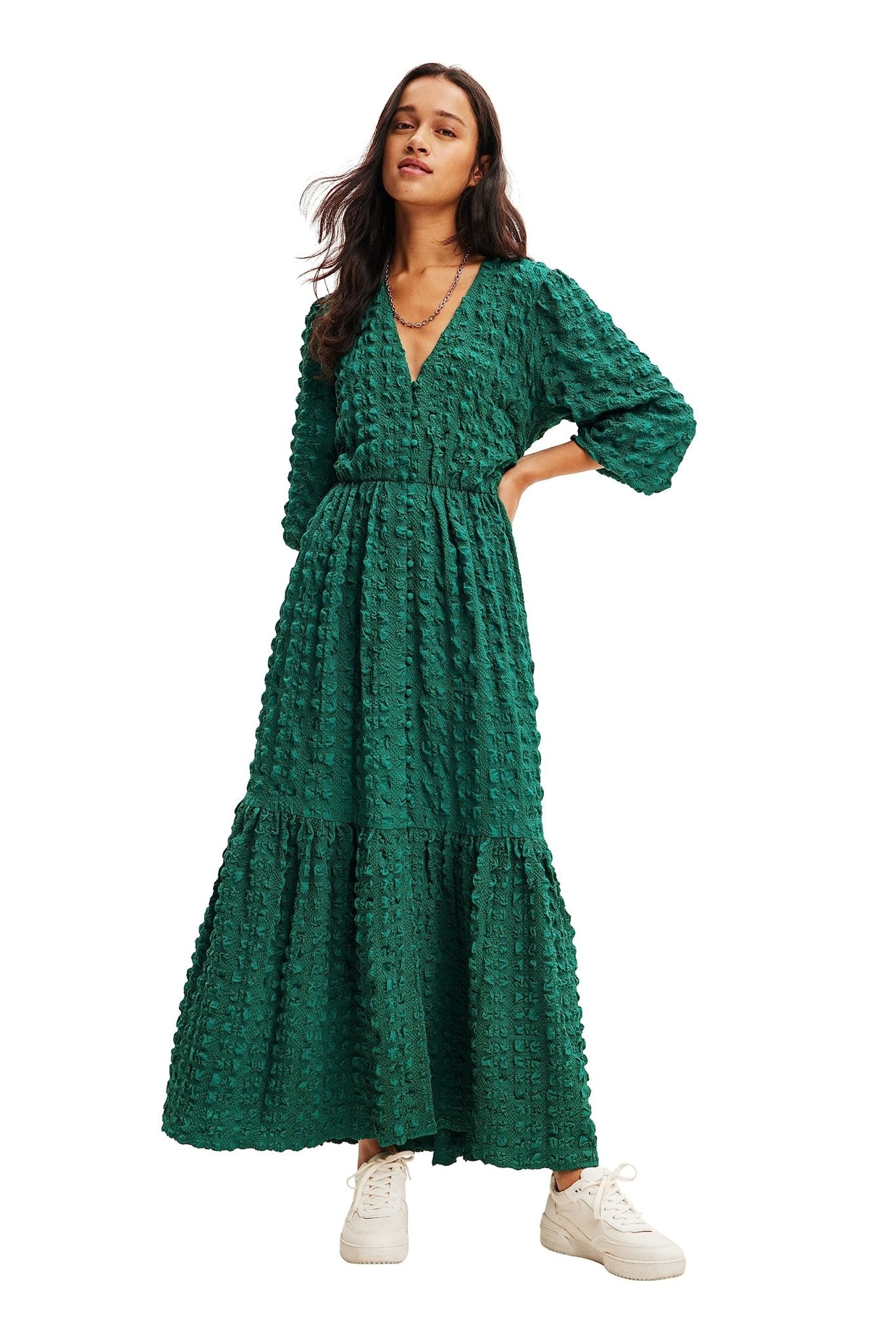 Desigual Women's Textured Long Dress - 7DAY'S