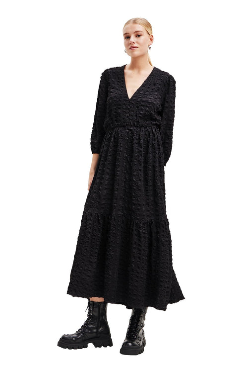 Desigual Women's Textured Long Dress