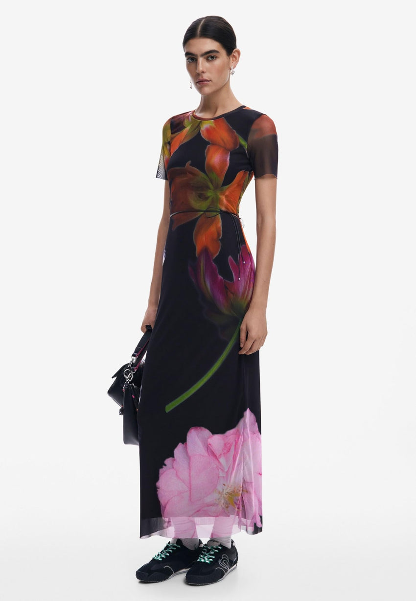 Desigual Women's Tulle Flower Dress - 7DAY'S