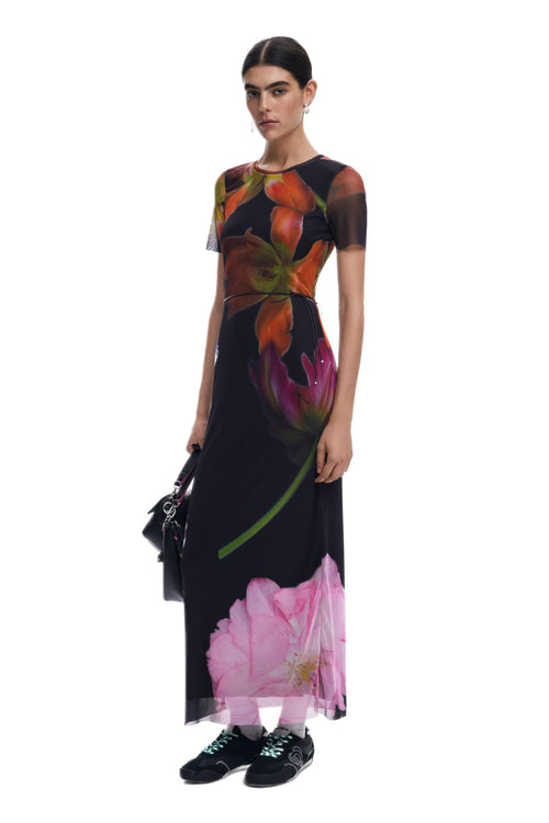 Desigual Women's Tulle Flower Dress - 7DAY'S