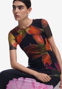 Desigual Women's Tulle Flower Dress - 7DAY'S