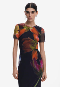 Desigual Women's Tulle Flower Dress - 7DAY'S