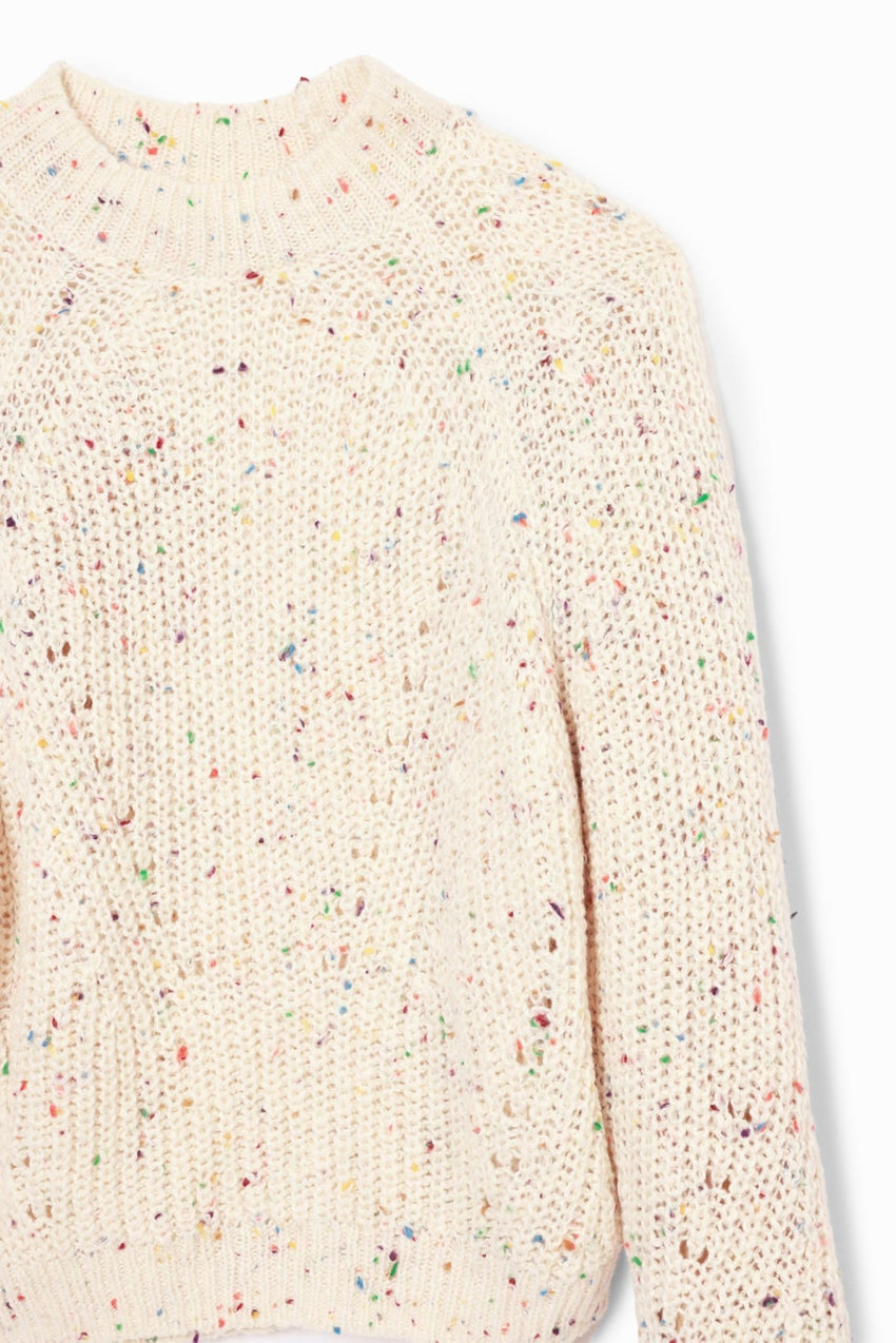 Desigual Women's Woman Flat Knit Thick Gauge Pullover - 7DAY'S
