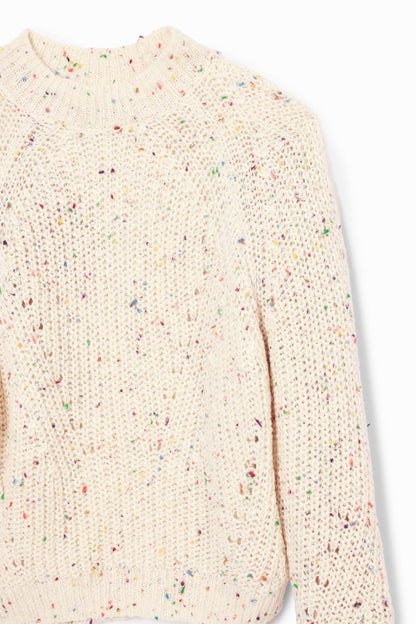 Desigual Women's Woman Flat Knit Thick Gauge Pullover - 7DAY'S
