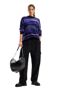 Desigual Women's Woman Flat Knit Thick Gauge Pullover - 7DAY'S
