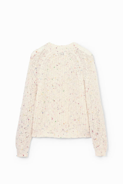 Desigual Women's Woman Flat Knit Thick Gauge Pullover - 7DAY'S